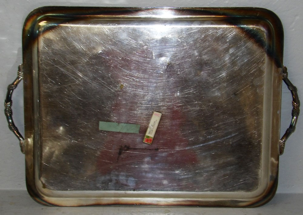 Silverplated Serving Tray - 3