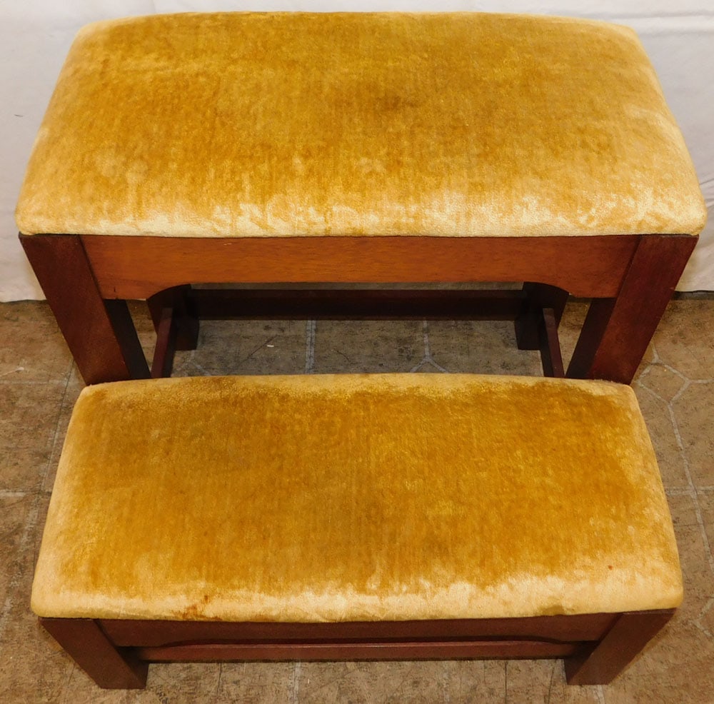 Mahogany Bed Steps by Craftique - 2