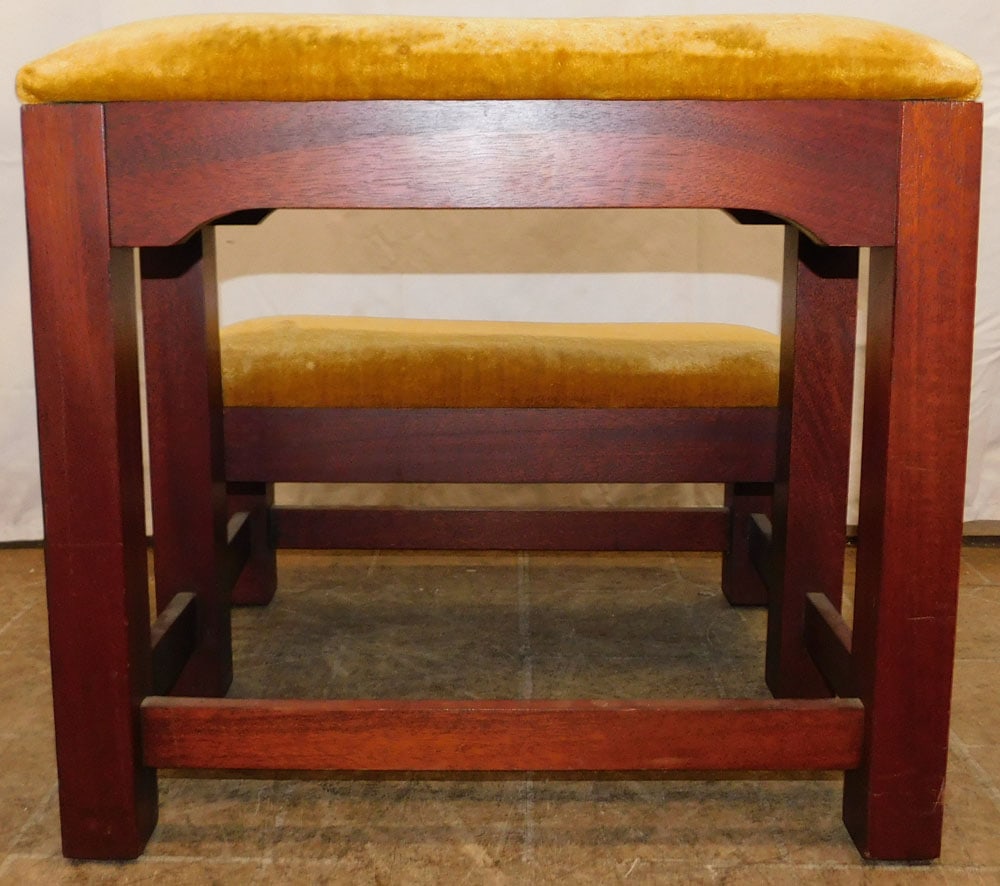 Mahogany Bed Steps by Craftique - 4