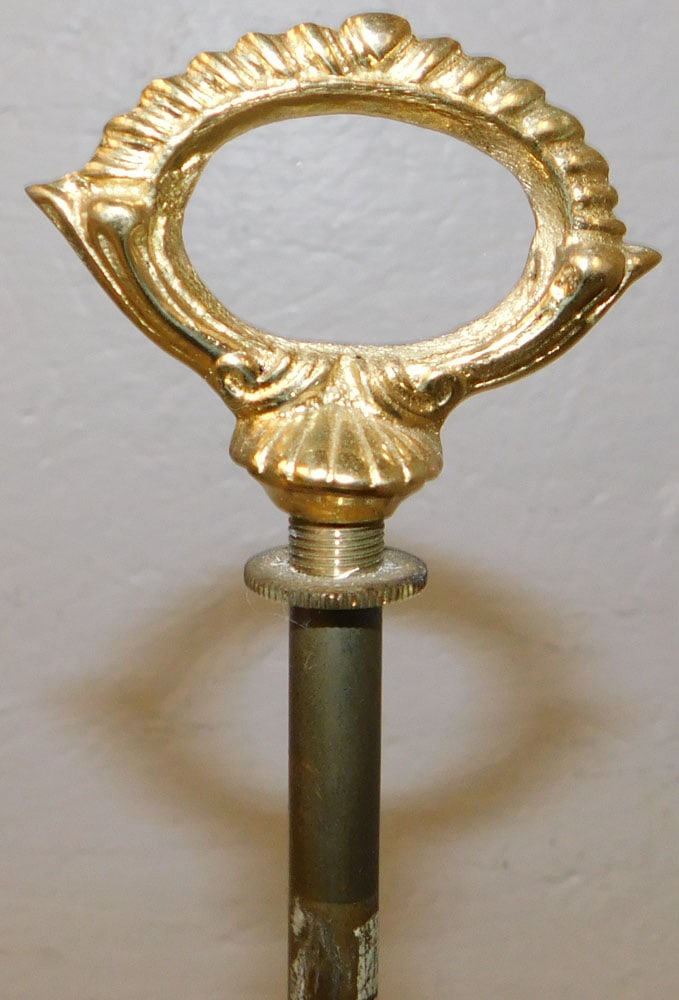 Brass Two Light Lamp - 3