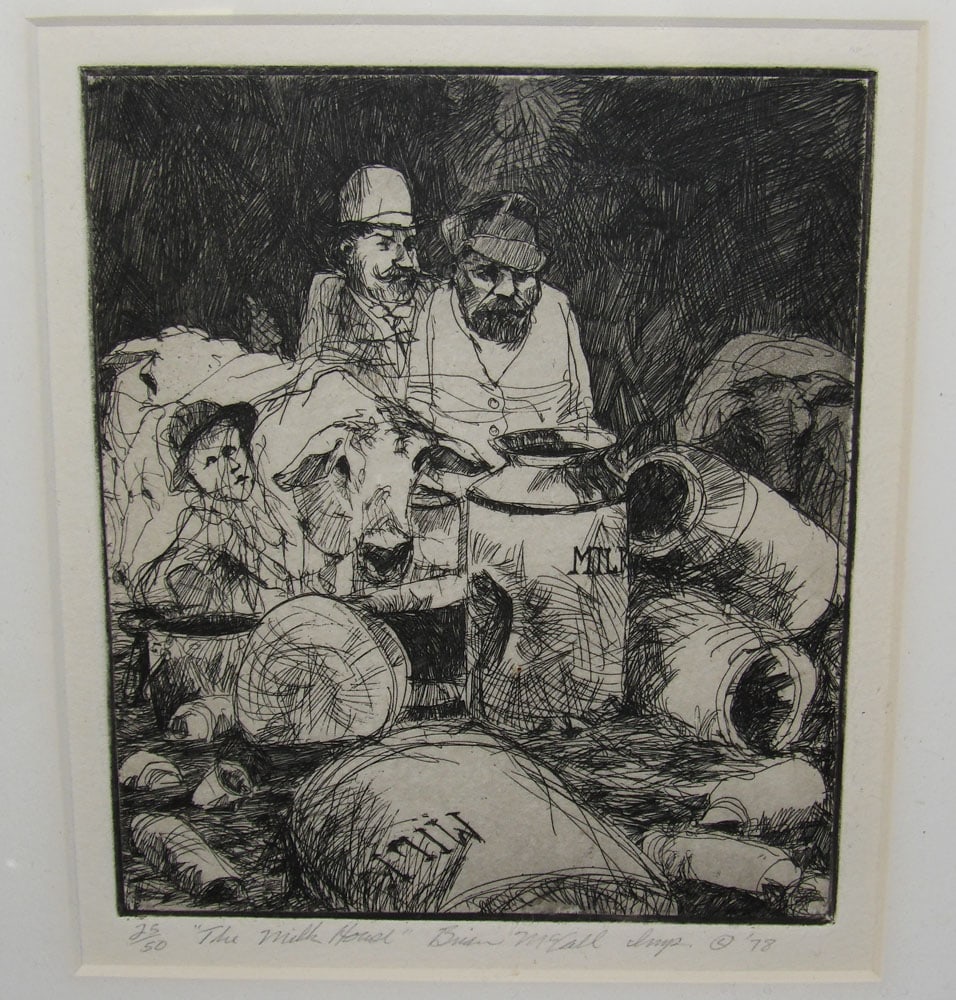 Two Framed Block Prints Pencil Signed - 6