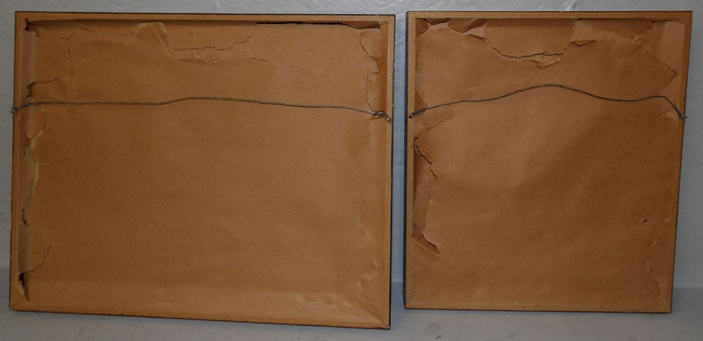 Two Framed Block Prints Pencil Signed - 8