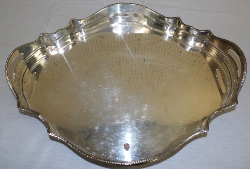Open Work Sheffield Gallery Tray - 2