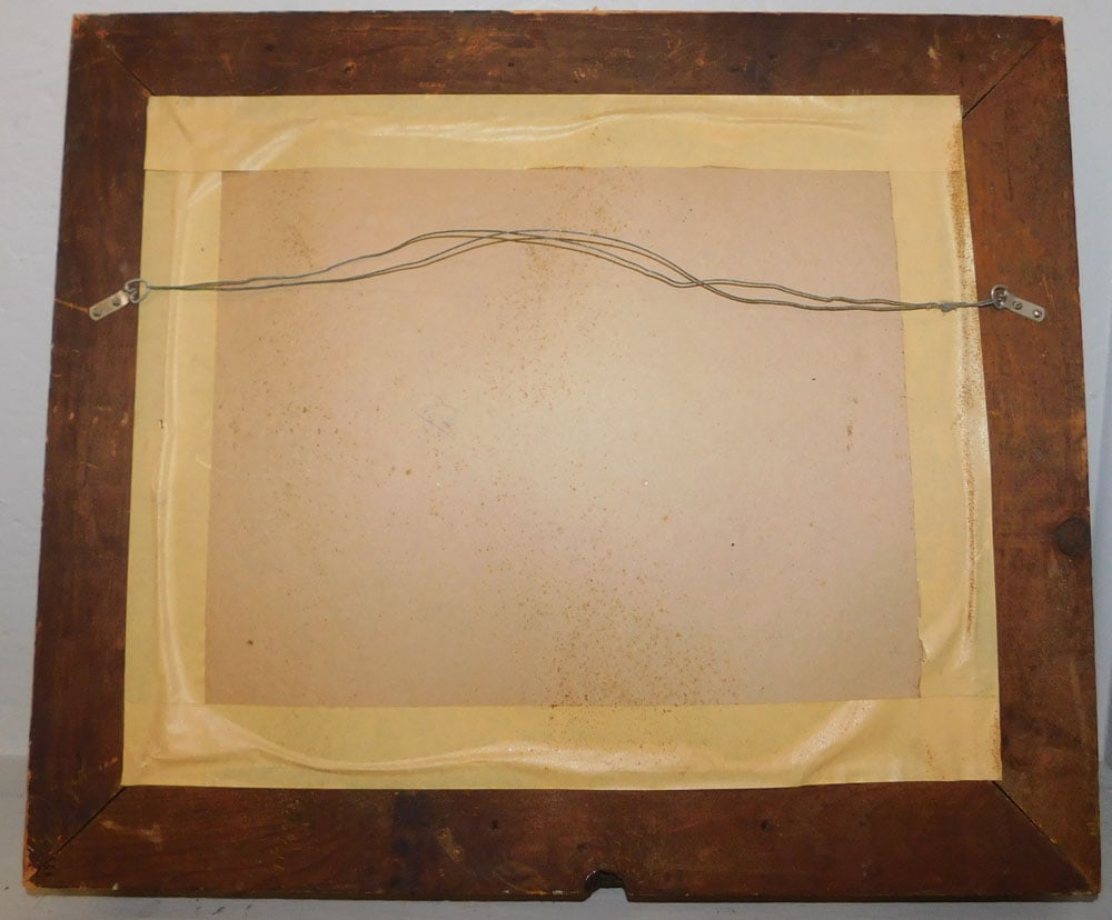 Antique Gilded Frame Mirror - 4