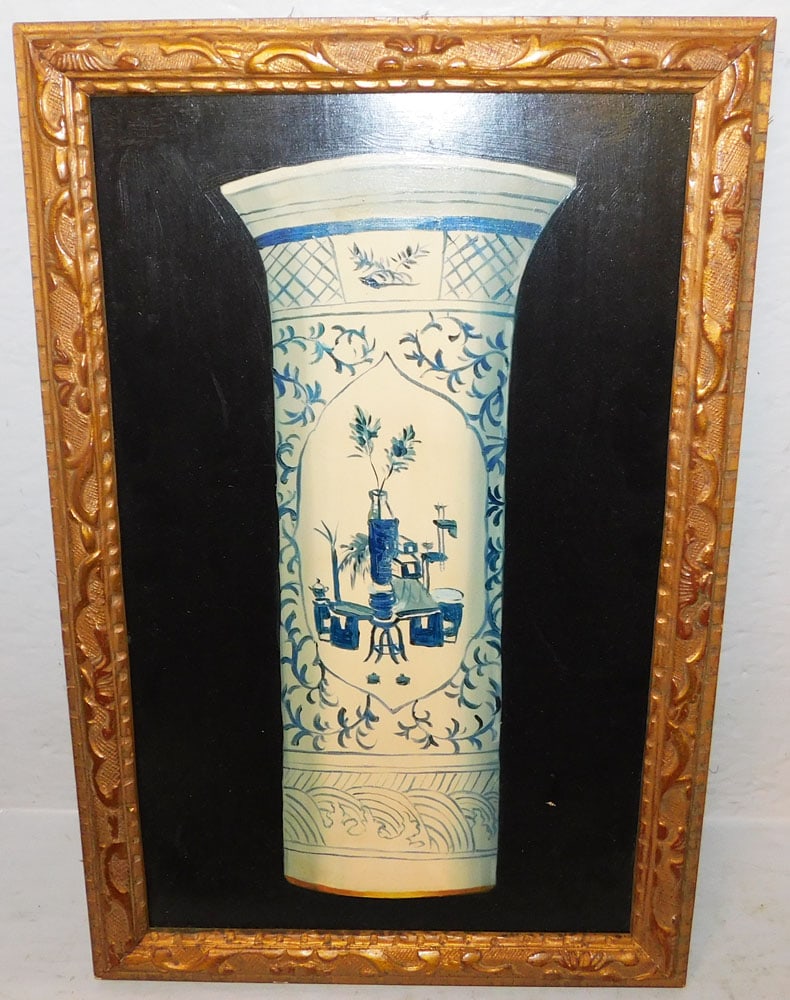 Framed Oil on Board: Framed Oil on Board . 17 3/4" x 11 3/4" "ALL DESCRIPTIONS AND ANY CONDITION STATEMENT GIVEN BY LANGSTON AUCTION GALLERY ARE STRICTLY OPINIONS AND LANGSTON'S SHALL HAVE NO RESPONSIBILITY FOR ERRORS OR 