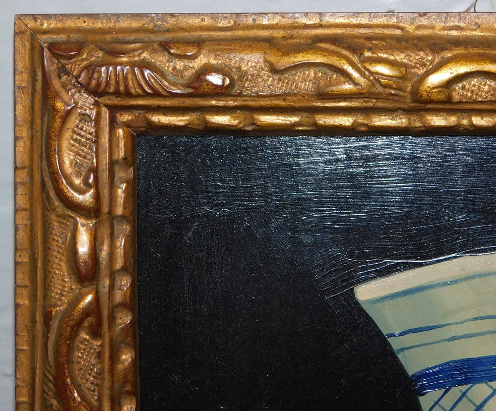 Framed Oil on Board - 2