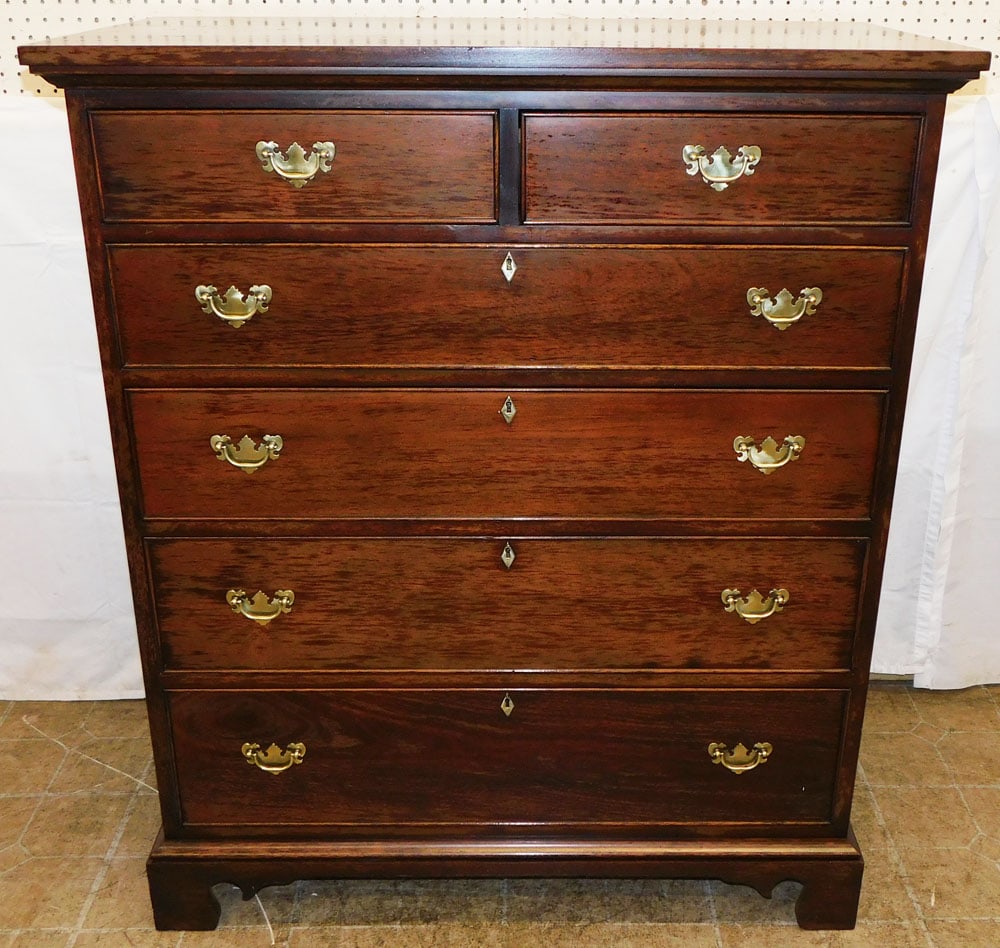 Mahogany Two Over Four Drawer Chest by Craftique (1 of 8)