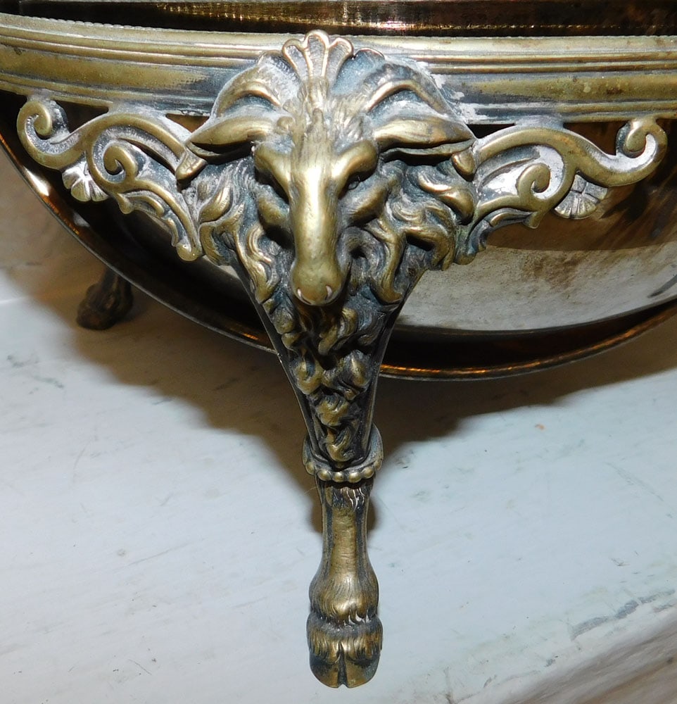 Two Silverplated Bun Warmers, As Found - 4