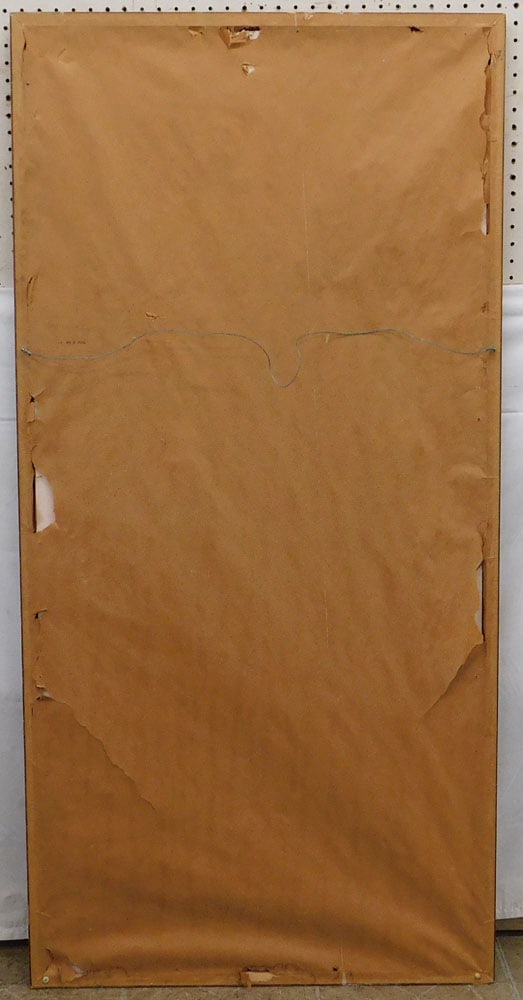 Large Framed Block Print Pencil Signed - 8