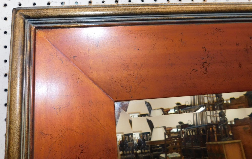 Large Gilded Frame Bevel Edge Mirror - 2