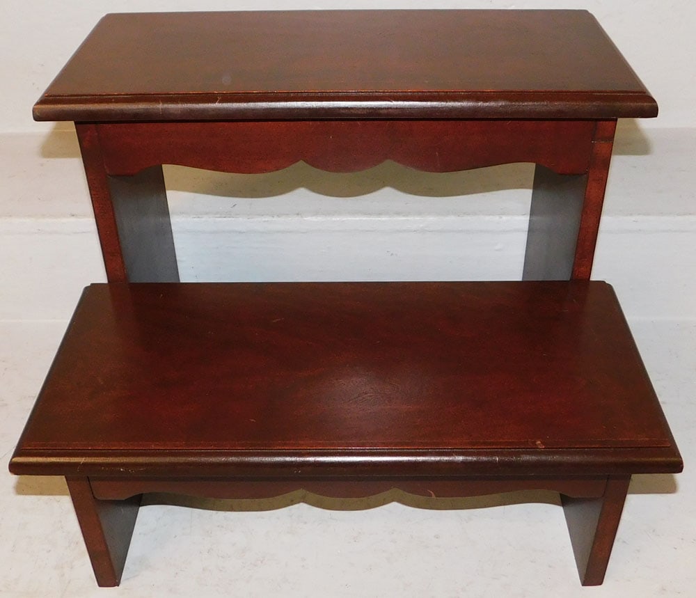 Bench Made Cherry Bed Steps (1 of 5)