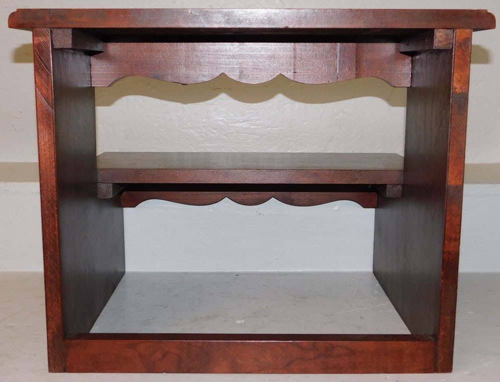 Bench Made Cherry Bed Steps - 5
