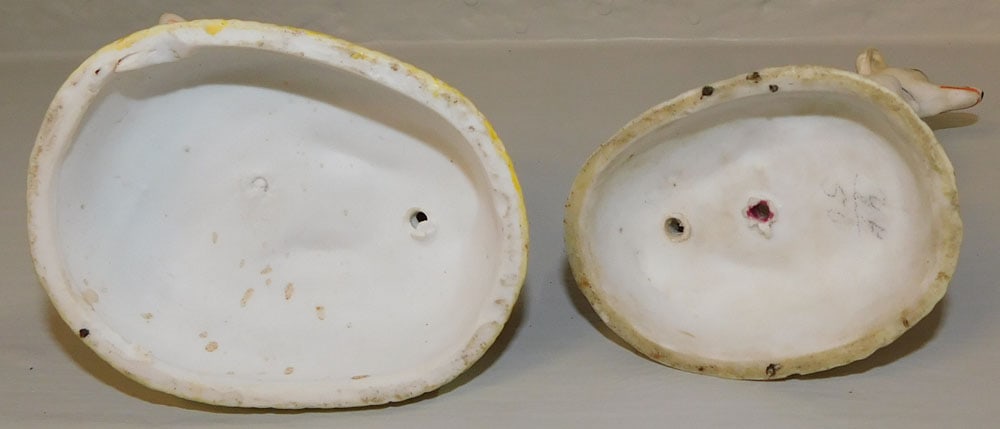 Two Hand Painted Porcelain Whippets - 3