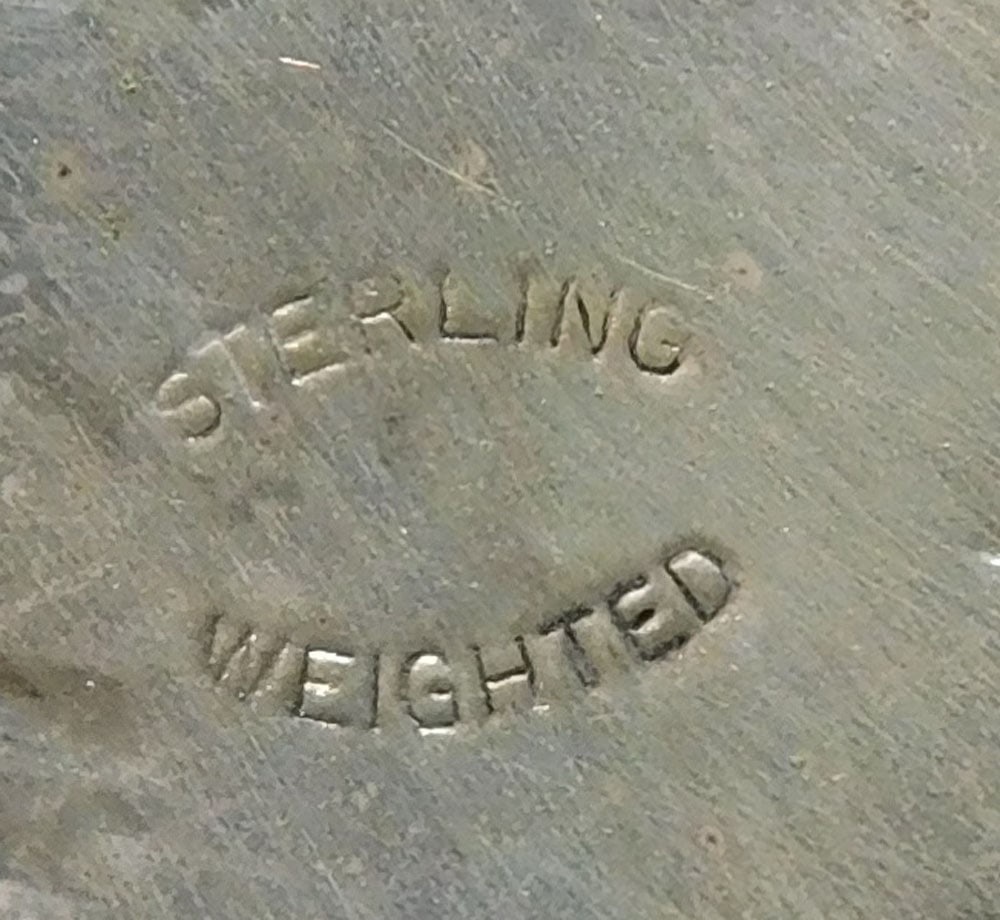 Five Sterling Weighted Items - 6