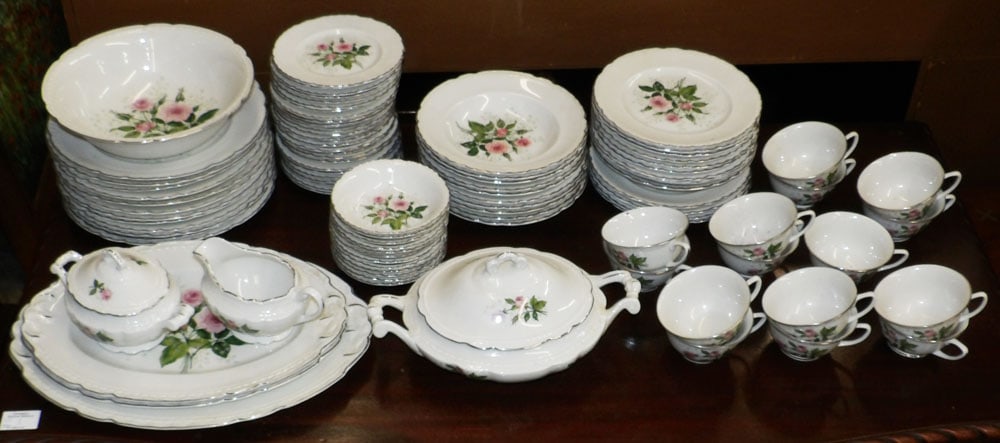 Ninety-Six Pieces of Vitrified China, "Embassy" (1 of 6)