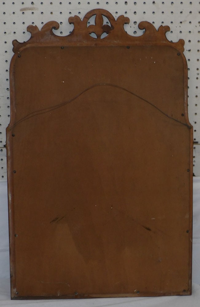 Walnut Framed Mirror - 5