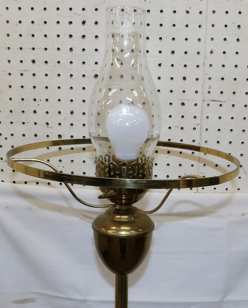 Brass Floor Lamp - 2