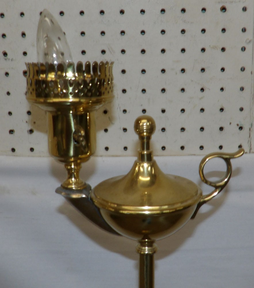 Brass Floor Lamp - 2