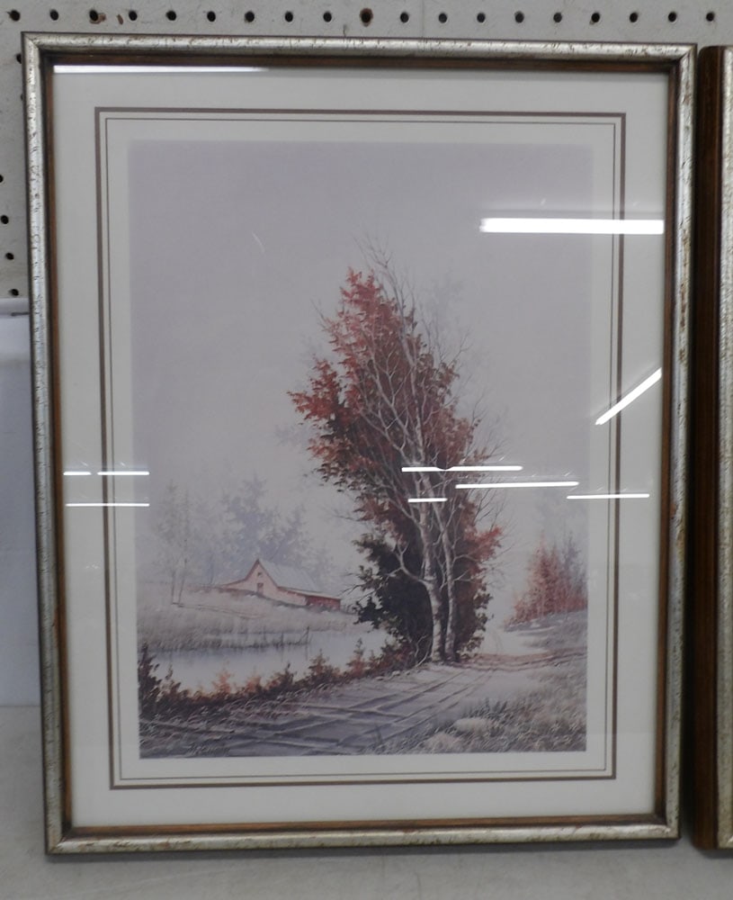 Two Framed Prints - 2