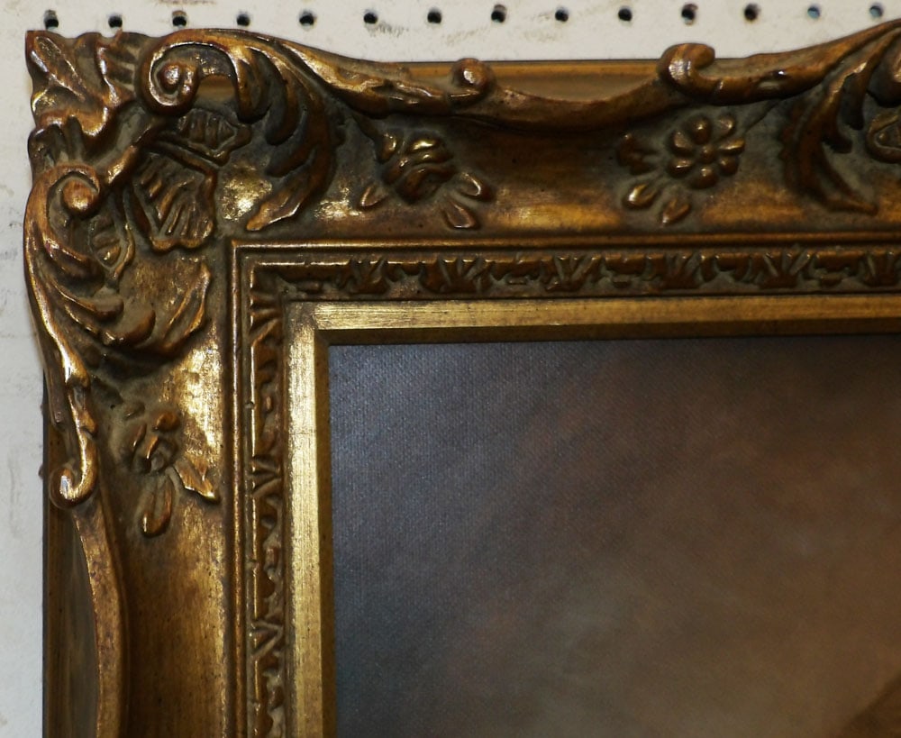Ornate Gilded Frame Portrait - 2