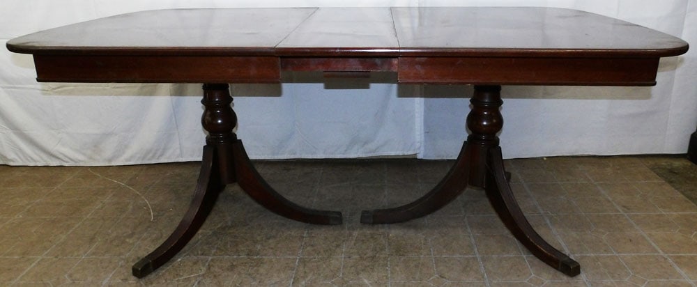 Mahogany Dining Table with One Leaf by Finch Fine Furniture (1 of 11)