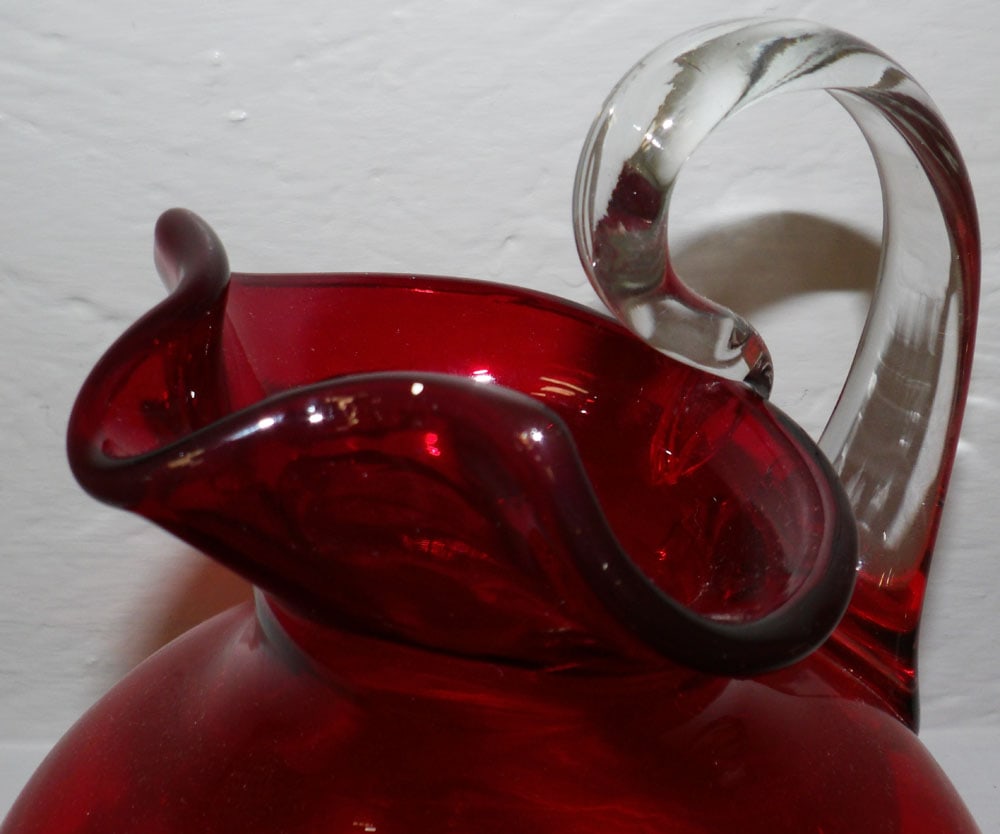 Mid Century Cambridge Carmen Ruby Pitcher - 2