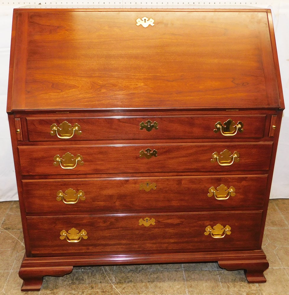 Cherry Slant Front Desk by Henkel Harris (1 of 14)