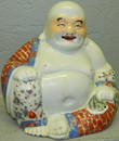 Oriental buddha, stamped on bottom.