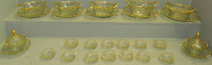 (29) Pieces of 18th Century Irish cut crystal.