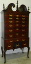18th Century Queen Anne mahogany highboy.