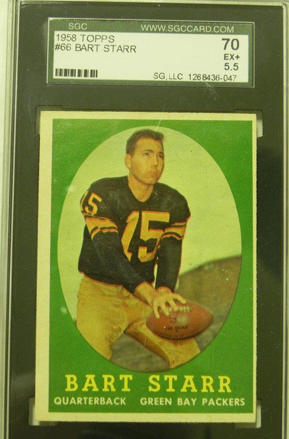 1958 Topps Bart Starr #66: 1958 Topps Bart Starr #66