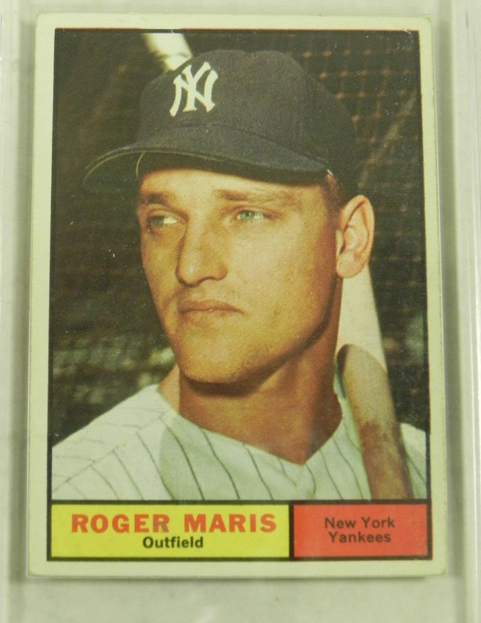 1961 Topps Roger Maris #2: 1961 Topps Roger Maris #2
