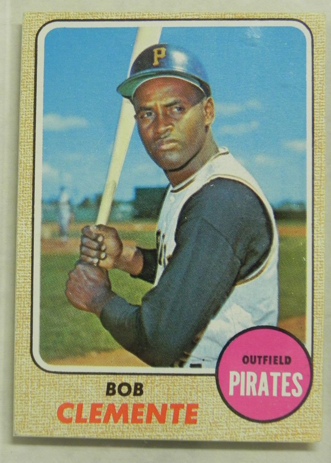 1968 Topps Roberto Clemente #150: 1968 Topps Roberto Clemente #150