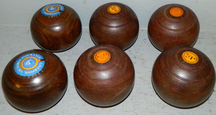 Set of 6 carpet balls. 5" round.: Set of 6 carpet balls. 5" round.