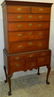 18th Century American maple highboy.