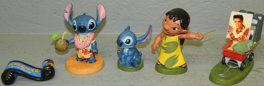 Walt Disney Lilo and Stitch Opening Title set.: Walt Disney Lilo and Stitch Opening Title set to include "Opening Title", "Elvis Presley Was a Model Citizen", "Greetings From Paradise", "Perplexed Pupil".