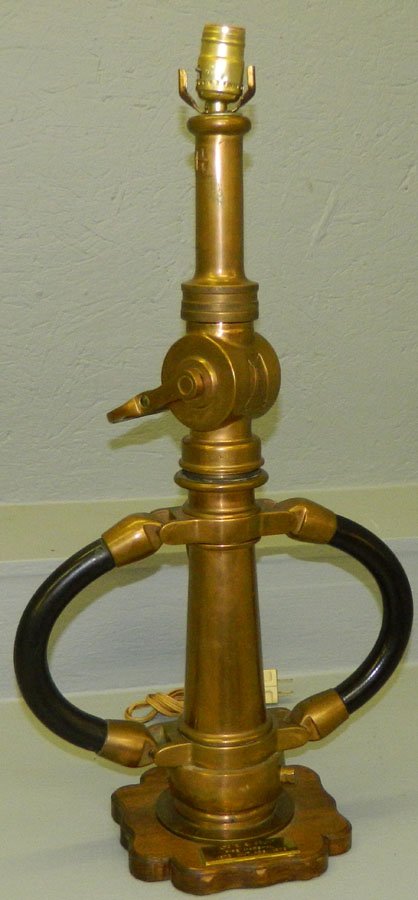 The Wooster Brass Co Fire Nozzle Lamp 25 1 2 Jan 01 2018 The Wooster Brass Co Fire Nozzle Lamp 25 1 2