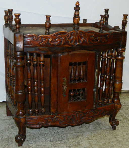 Antique Country French Bread Cabinet. - Antique Country French Bread Cabinet.