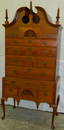 18th Century Penn QA full bonnet top highboy.