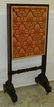 Victorian Rosewood n.p. firescreen w/ladies desk