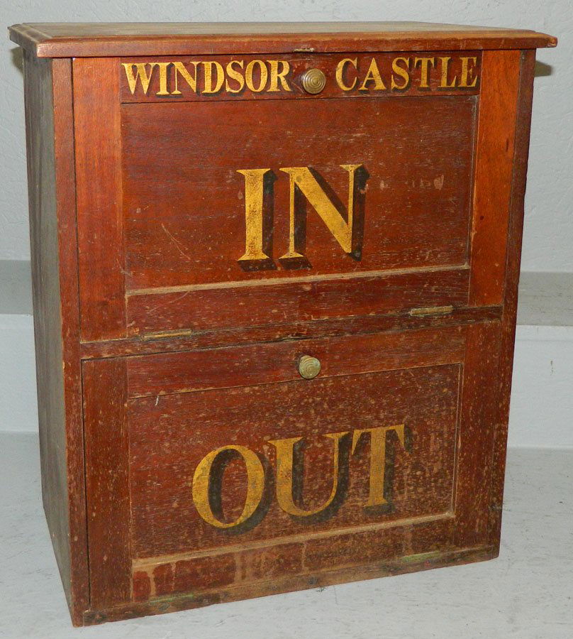 Windsor Castle mail box. (1 of 2)
