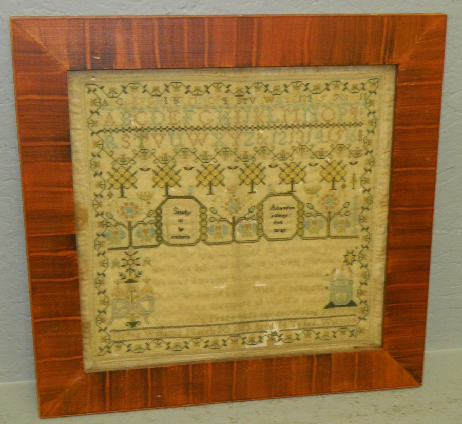 Sampler by Sophia Williams March 20, 1873 (1 of 3)