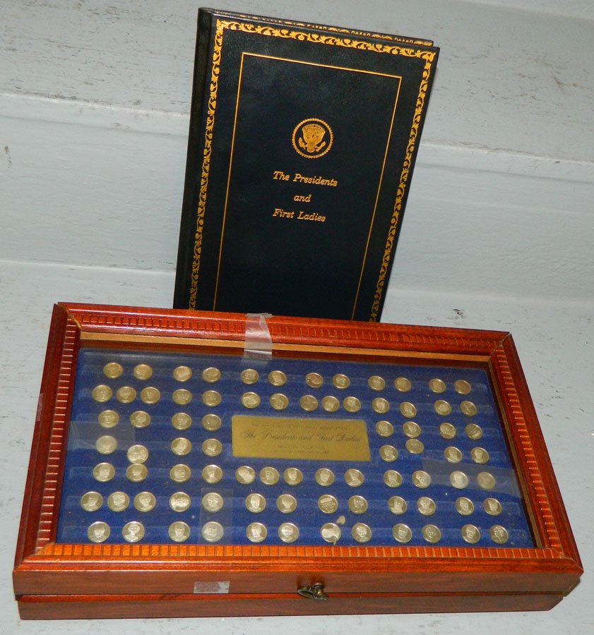 Franklin Mint silver coin collection (1 of 2)