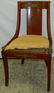 19th C bronze mounted French Empire side chair