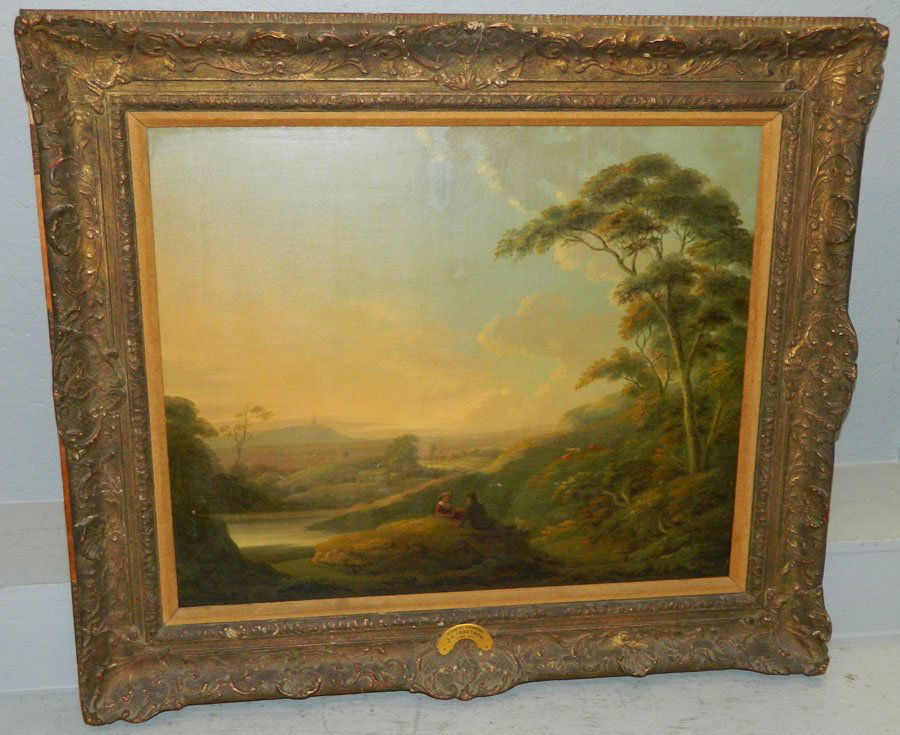 19th c. OOC, signed J.C. Ibbetson (1 of 4)