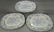 3 "Asiatic Pheasant" 19th C. transferware platters.