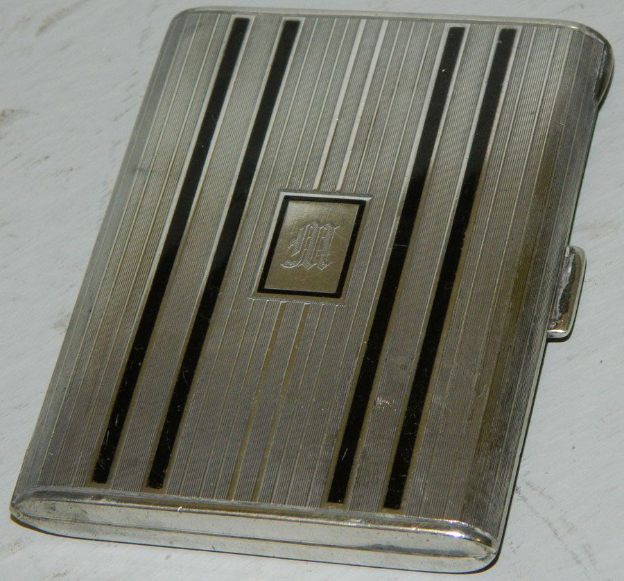 Art Deco sterling Tiffany card case (1 of 2)