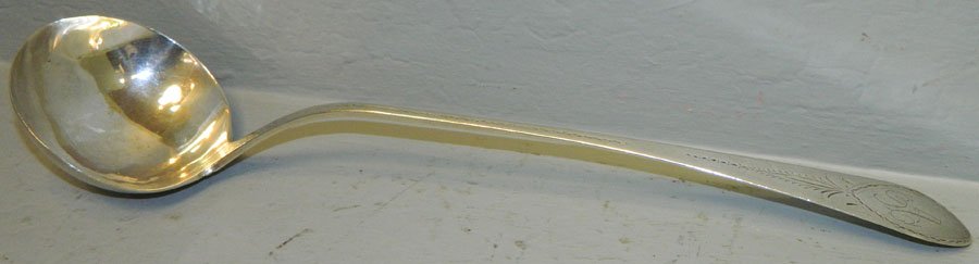 Richards & Williamson 1798 coin silver ladle (1 of 2)