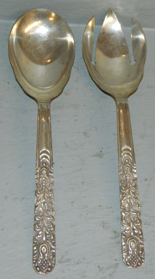 2 pc. Sterling salad server set. (1 of 1)