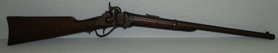 Antique Sharps model 1863 .52 caliber carbine.: Antique Sharps model 1863 .52 caliber carbine. #98617